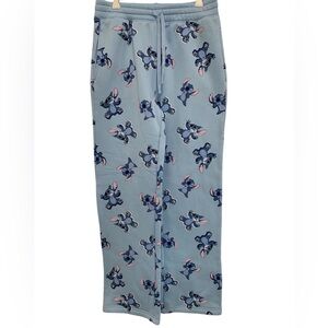 NWOT Disney Stitch Blue Joggers Size S